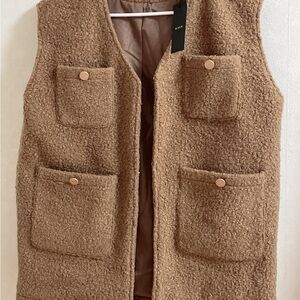 Women's Brown Vest